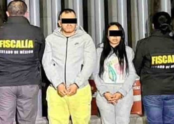 Autoridades presentan a “El Chícharo” y a una mujer detenidos durante operativo en México