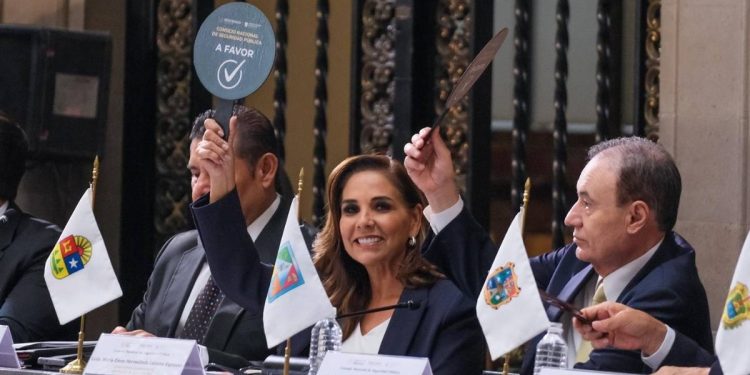 Consejo Nacional de Seguridad Ciudadana 2025 Mara Lezama destaca avances en seguridad