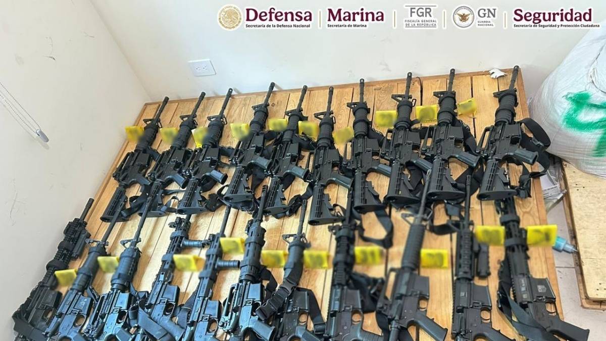 Detenciones y aseguramientos por estado en la Operacion Frontera Norte detenciones 2025