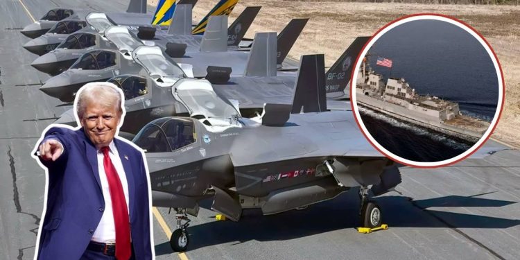 EEUU despliega F35 en Puerto Rico contra narcotrafico Operacion militar en el Caribe
