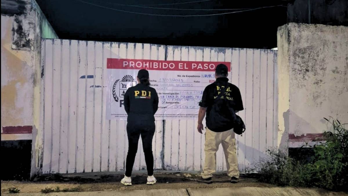 Ejecucion del cateo en Felipe Carrillo Puerto