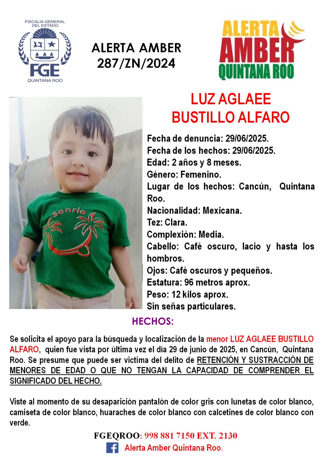 LUZ AGLAEE BUSTILLO ALFARO AMBER