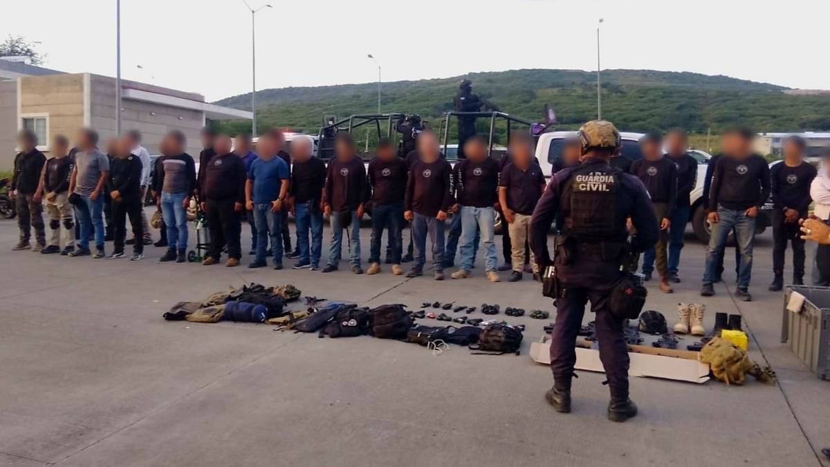 Operativo y hallazgo del campamento de La Luz del Mundo Michoacan