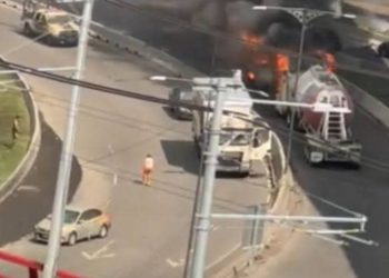 Pipa que explotó en Puente de la Concordia, no cuenta con seguro vigente