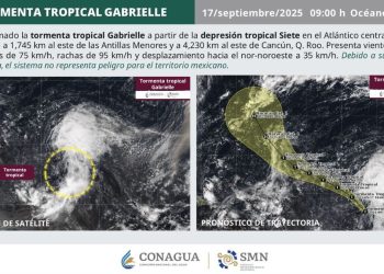 Se forma la tormenta "Gabrielle" en el Atlántico