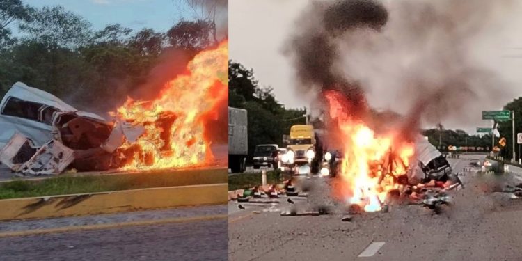Tragedia en Yucatan 16 personas mueren en choque multiple