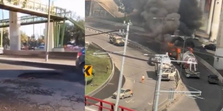 Volcadura de pipa en Iztapalapa bache o exceso de velocidad la causa