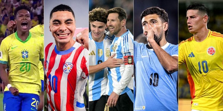 Clasificados Sudamérica Mundial 2026: Uruguay, Colombia y Paraguay sellan boleto