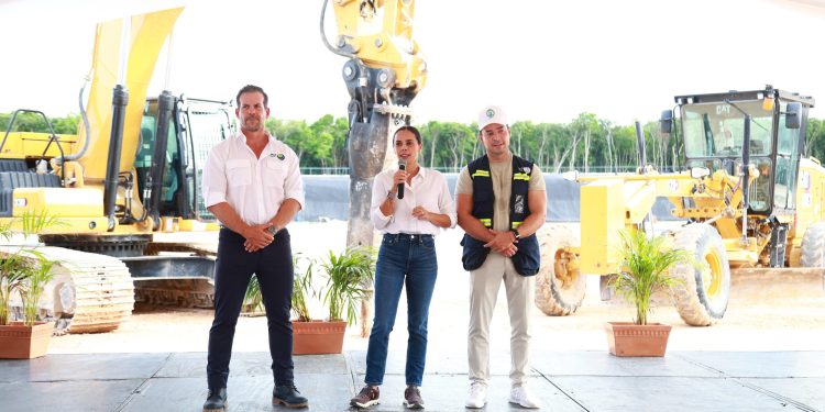 Ana Paty Peralta, inauguró la Celda 2 del sitio de disposición final de la Parcela 175
