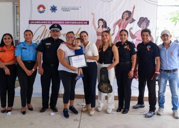 Realizan el segundo aniversario del programa “Mujeres de hierro” en Cancún