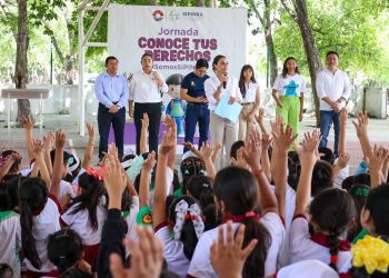 Ana Paty Peralta, encabezó la jornada “Conoce tus Derechos”