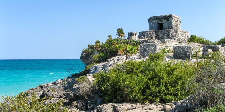 Disminuye el turismo en la zona arqueológica de Tulum
