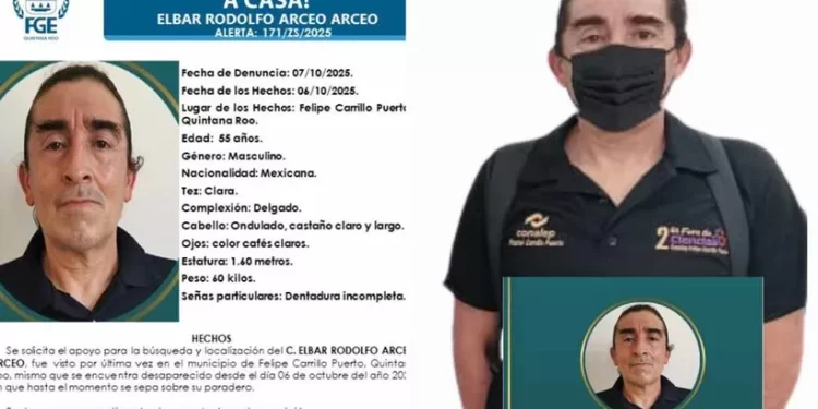 Buscan a maestro desaparecido en Carrillo Puerto; autoridades piden apoyo
