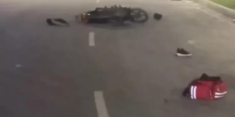 Playa del Carmen: Motociclista muere en accidente sobre Boulevard Bahía