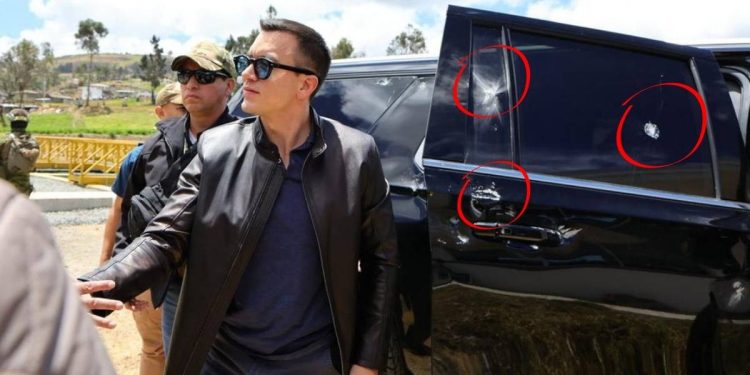 Ataque contra el presidente de Ecuador acto politico o violencia desbordada