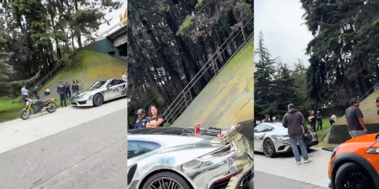 Autobús impacta un Porsche 911 Turbo S de 5 millones de pesos