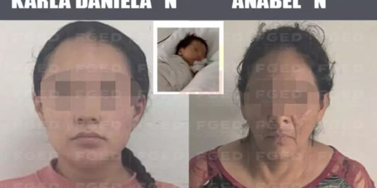 Capturan a Karla “N” y Anabel “N”, implicadas en el robo de la bebé Judith en el Hospital Materno Infantil de Durango