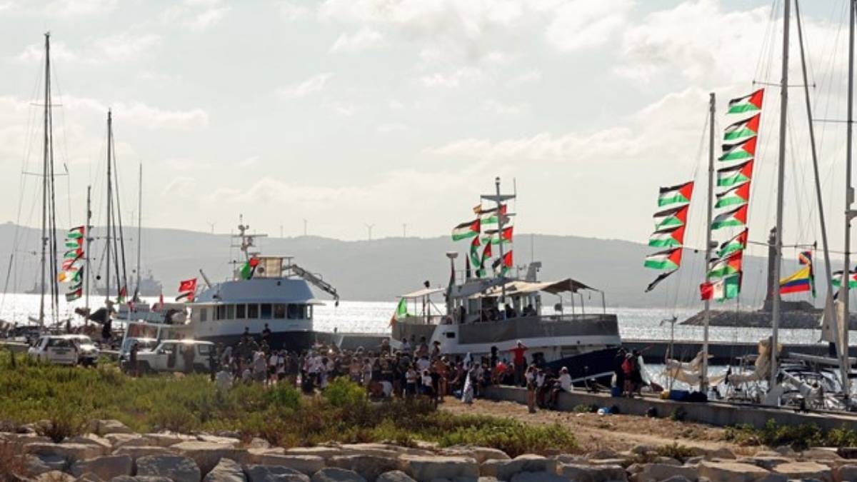 Deportaciones de integrantes de la Flotilla Global Sumud en curso