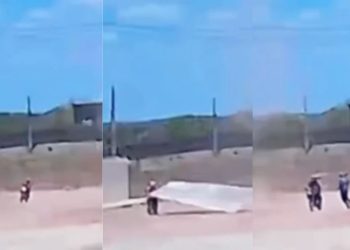 “Destino Final en la vida real”: Motociclista muere degollado por una lámina metálica que voló con un torbellino en Brasil