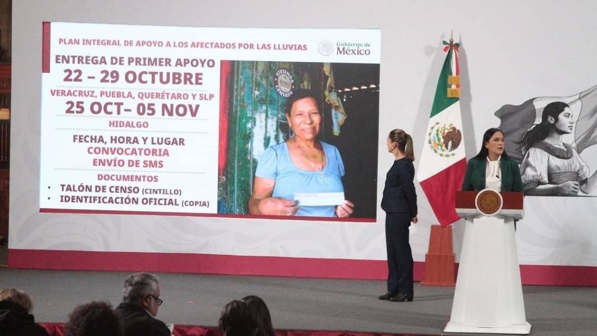 Estados beneficiados y fechas de entrega