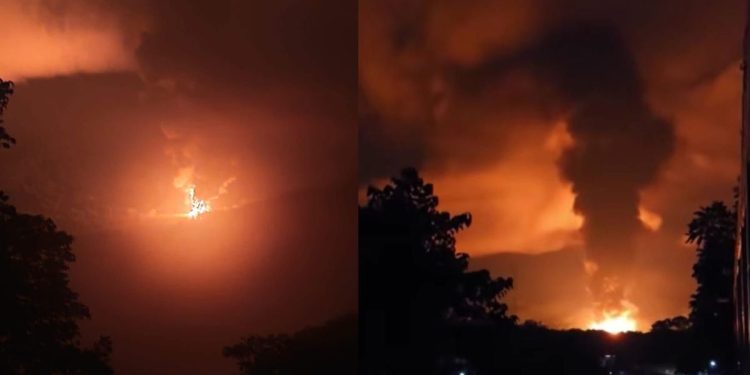 Explota ducto de Pemex en Xicotepec, Puebla