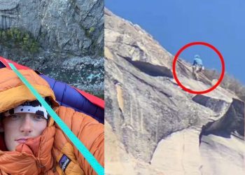 Filtran video de la muerte del alpinista Balin Miller