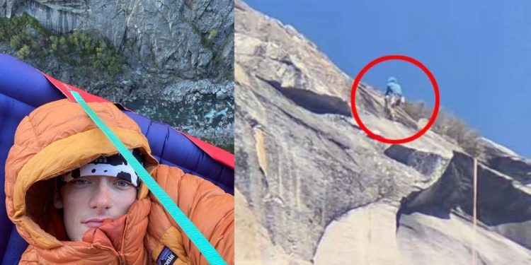 Filtran video de la muerte del alpinista Balin Miller