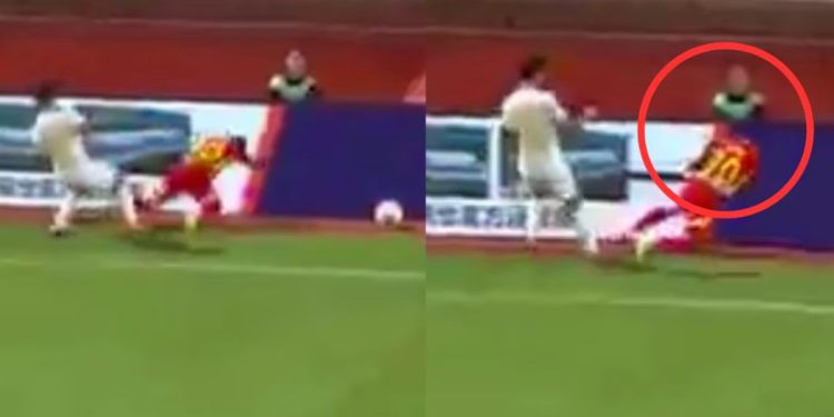 Futbolista sufre brutal accidente en pleno partido: se rompe el cuello y podría no volver a caminar