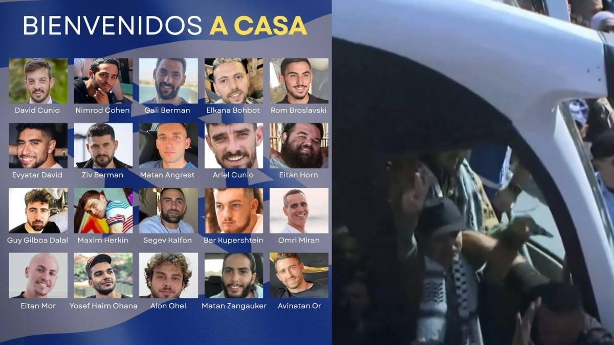 Hamas libera rehenes tras dos años de guerra