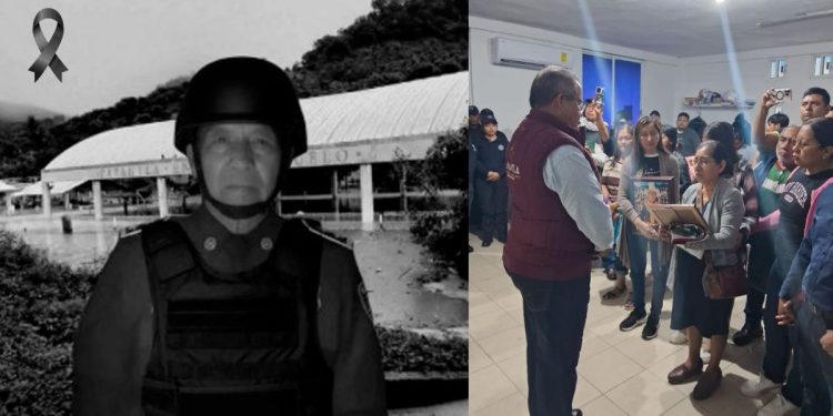 Héroe hasta el final: policía muere arrastrado por la corriente al rescatar familias en Veracruz