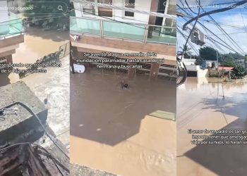 Hombre se lanza al agua para salvar a su hija y nietas en Poza Rica