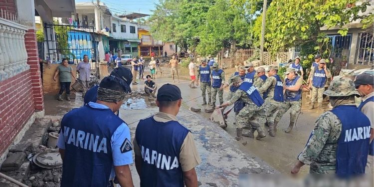 Inundaciones en Mexico dejan 64 muertos y 65 desaparecidos