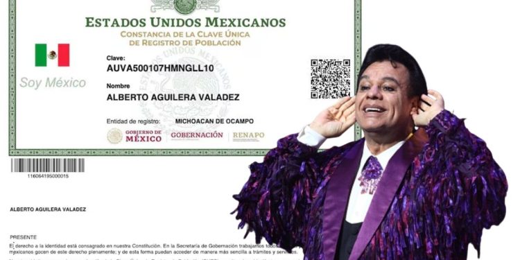 ¿Juan Gabriel está vivo? CURP del cantante sigue vigente