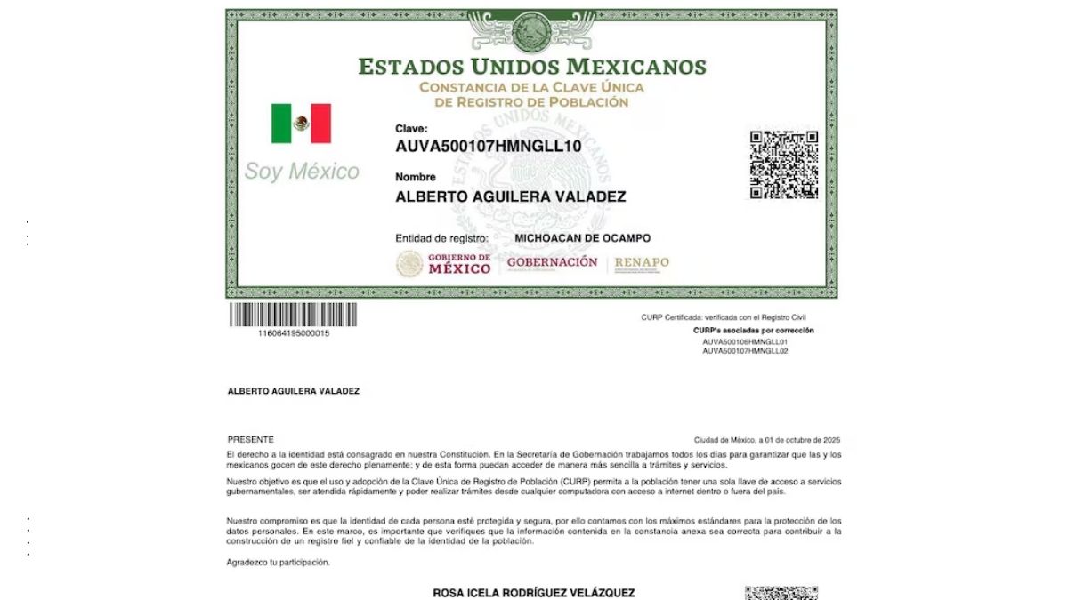 ¿Juan Gabriel está vivo? CURP del cantante sigue vigente