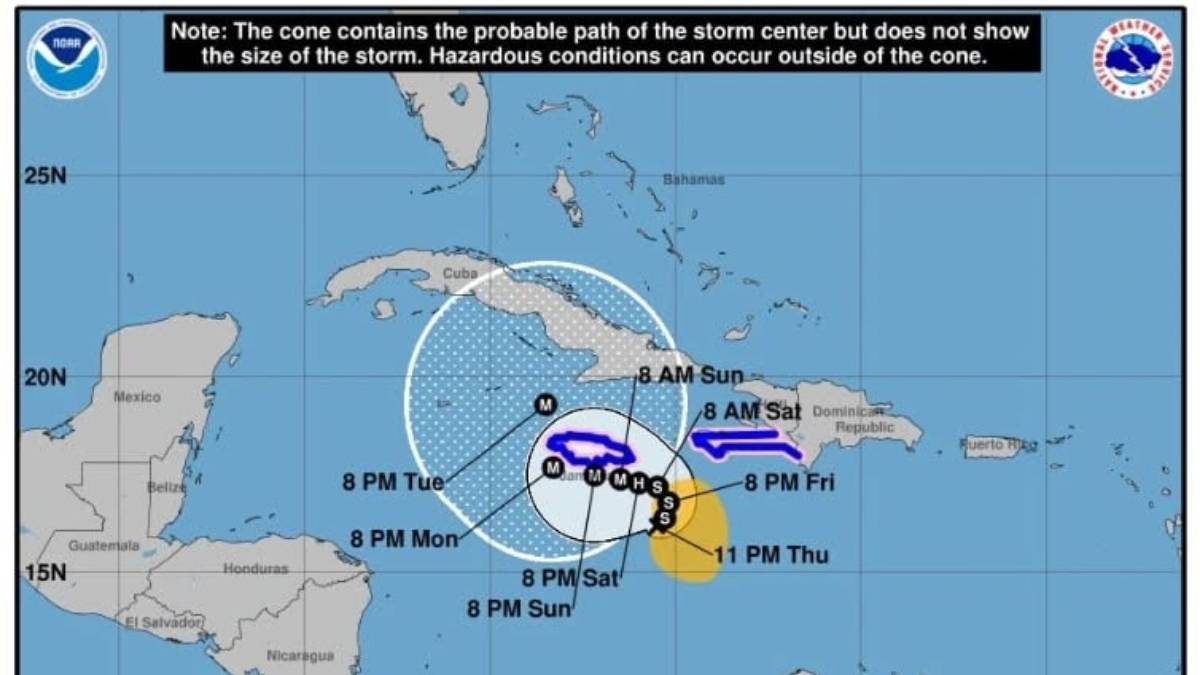 La tormenta tropical Melissa amenaza con convertirse en huracan