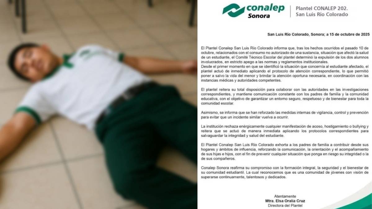 La victima sufrio graves lesiones en el esofago por beber acido