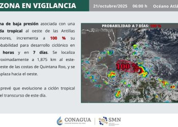 Melissa se convierte tormenta tropical; hay 4 zonas en ALERTA máxima