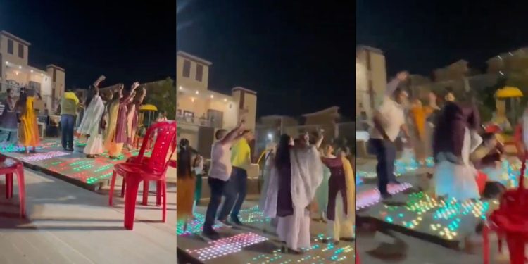 Mujer se desploma y muere mientras bailaba en plena celebración religiosa en la India