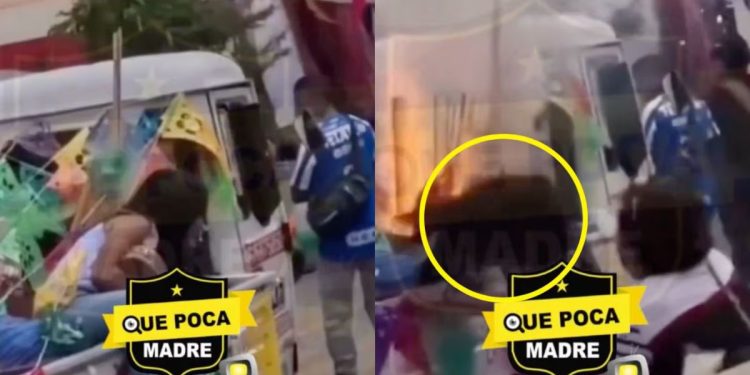 Niña se salva de morir durante explosión de pirotecnia en pleno Centro Histórico de Oaxaca