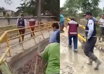 Pobladores de Pantepec reclaman a la alcaldesa tras las inundaciones