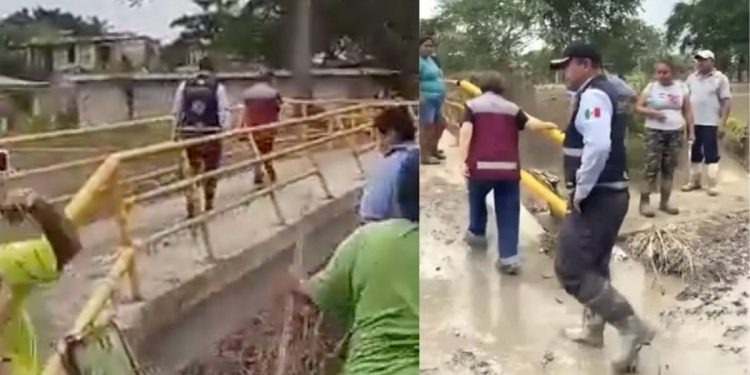 Pobladores de Pantepec reclaman a la alcaldesa tras las inundaciones