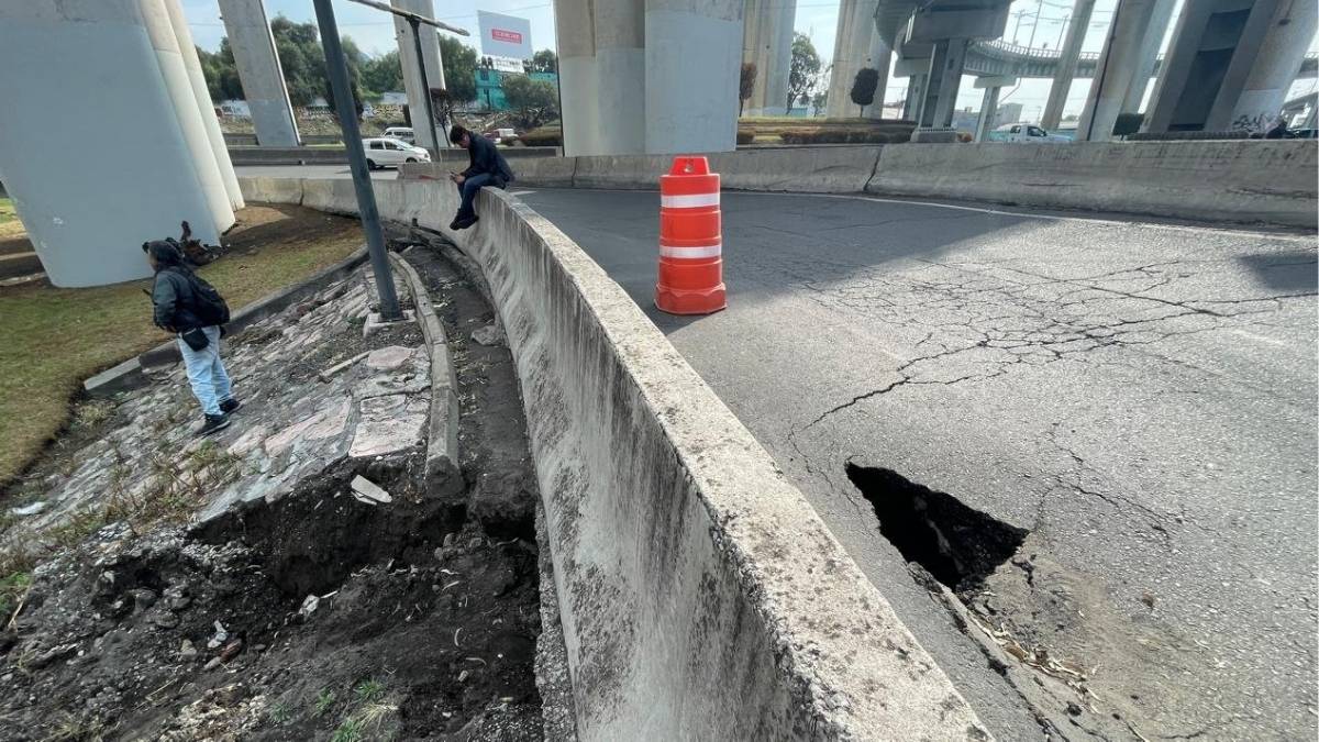 Recomendaciones a la población por la grieta en el Puente de la Concordia