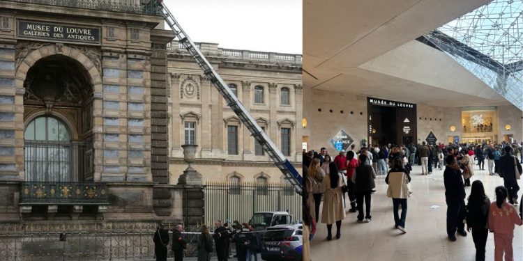 Robo histórico en el Louvre: ladrones se llevan joyas de valor "incalculable" en pleno París