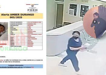 Se roban a una bebé del Hospital Materno Infantil de Durango; video capta el momento exacto del rapto