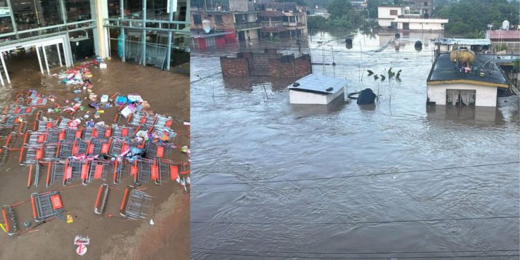 Tragedia en Veracruz: lluvias dejan ciudades bajo el agua, dos muertos y decenas de evacuados