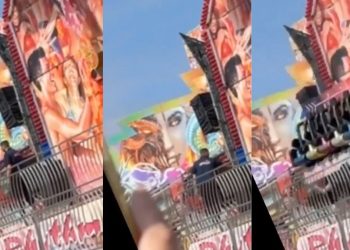 Tragedia en feria: muere aplastado por un juego mecánico al intentar recuperar una chamarra