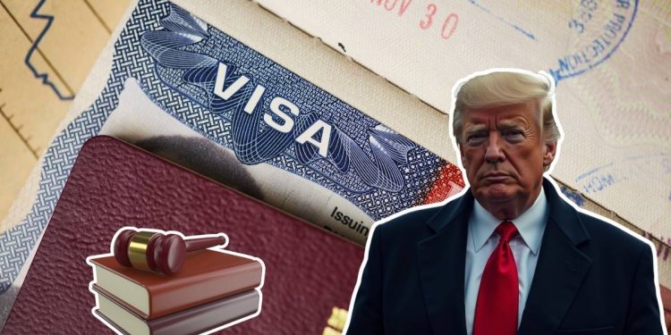 Trump enfrenta demanda por imponer tarifa de 100 mil dolares en visas H1B