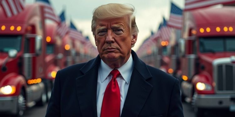 Trump impone aranceles a camiones importados y Mexico sera el mas afectado