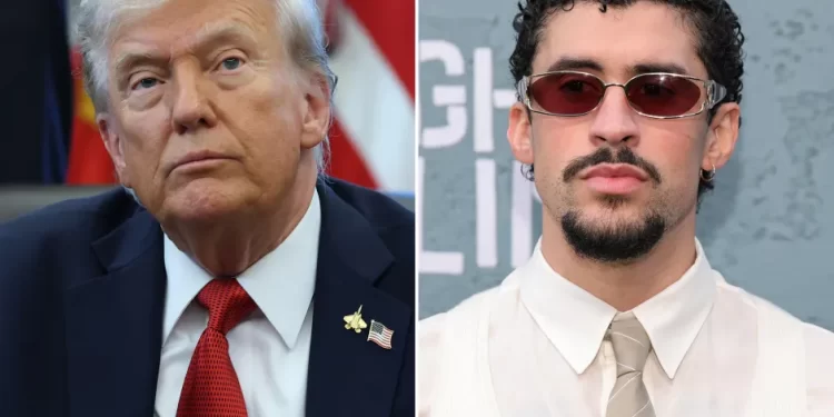 Donald Trump y Bad Bunny protagonizan polémica tras comentarios sobre el Super Bowl.