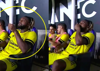 Saint-Maximin captado en la banca de América: el video viral que enciende la Liga MX y revela un momento atípico del jugador francés